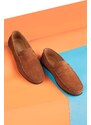 Ducavelli Naran Genuine Leather Men's Casual Shoes, Loafers, Lightweight Shoes, Suede Shoes.