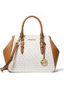 Michael Kors kabelka Charlotte large logo vanilla acorn