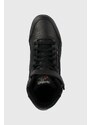 Kožené sneakers boty Reebok EX-O-FIT HI černá barva, 100000109