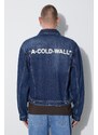 Džínová bunda A-COLD-WALL* VINTAGE WASH DENIM JACKET pánská, přechodná, ACWMH049