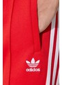 Tepláky adidas Originals SST Classic TP červená barva, s aplikací, IK6603