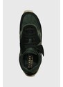 Semišové sneakers boty Clarks Originals x Ronnie Fieg Lockhill zelená barva, 26173374