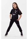 Dětské bavlněné tričko Dkny x DC Comics černá barva