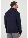 Vlněný svetr Polo Ralph Lauren tmavomodrá barva