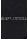 Tričko Karl Lagerfeld šedá barva, s potiskem