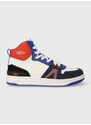 Kožené sneakers boty Lacoste L001 Leather Colorblock High-Top 45SMA0027
