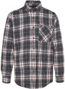 Trendyol Black Slim Fit Lumberjack Plaid Button Collar Shirt