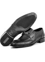 Ducavelli Lunta Genuine Leather Men's Classic Shoes, Loafers Classic Shoes, Loafers.