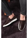 Ducavelli Stamped Genuine Leather Men's Casual Shoes, Loafers, Light Shoes, Summer Shoes.
