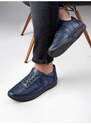 Ducavelli Reale Genuine Leather Men's Casual Shoes With Shearling Insole And Winter Shearling Shoes