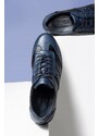 Ducavelli Ostrich 2 Genuine Leather Men's Casual Shoes, Casual Shoes, 100% Leather Shoes.