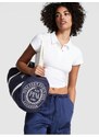 Victoria´s Secret PINK duffle gym velká taška přes rameno modrá