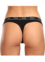 3PACK dámská tanga HUGO vícebarevná (50480150 982)