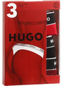 3PACK dámská tanga HUGO vícebarevná (50480150 982)