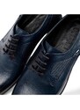 Ducavelli Sace Genuine Leather Men's Classic Shoes, Derby Classic Shoes, Lace-Up Classic Shoes.