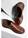 Ducavelli Murih Genuine Leather Comfort Men's Orthopedic Casual Shoes, Dad Shoes, Orthopedic Shoes.