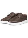 Ducavelli Night Genuine Leather Men's Casual Shoes, Summer Shoes, Lightweight Shoes, Lace-Up Leather Shoes.