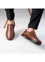 Ducavelli Murih Genuine Leather Comfort Men's Orthopedic Casual Shoes, Dad Shoes, Orthopedic Shoes.