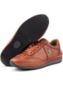 Ducavelli Reale Genuine Leather Men's Casual Shoes, Shearling Insole, Winter Shearling Shoes.