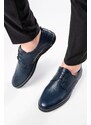 Ducavelli Otrom Genuine Leather Comfort Orthopedic Men's Casual Shoes, Dad Shoes, Orthopedic Shoes.