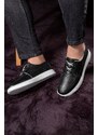 Ducavelli Marine Genuine Leather Men's Casual Shoes, Casual Shoes, Summer Shoes, Lace-Up Lightweight Shoes.