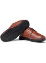 Ducavelli Poce Genuine Leather Comfort Orthopedic Men's Casual Shoes, Dad Shoes, Orthopedic Shoes.