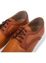 Ducavelli Work Genuine Leather Men's Casual Shoes, Lace-Up Shoes, Summer Shoes, Light Shoes