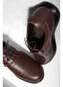 Ducavelli String Genuine Leather Comfort Orthopedic Men's Casual Shoes, Father's Shoes, Orthopedic Shoes