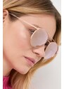 Sluneční brýle Michael Kors ARCHES dámské, růžová barva, 0MK1138
