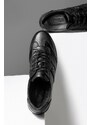 Ducavelli Ostrich 2 Genuine Leather Men's Casual Shoes, Casual Shoes, 100% Leather Shoes.