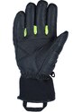Pánské lyžařské rukavice Viking WENGEN černá/zelená