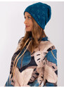 Fashionhunters Zimní mořská čepice s bavlnou