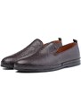 Ducavelli Kante Genuine Leather Comfort Men's Orthopedic Casual Shoes, Dad Shoes, Orthopedic Shoes, Loaf