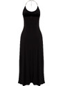 Trendyol Black Chain Příslušenství Detail Elegantní večerní šaty