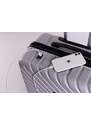 Cestovní kufr BERTOO Roma - stříbrný M