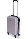 Cestovní kufr BERTOO Roma - stříbrný M