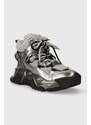 Sneakers boty Steve Madden Kaboom stříbrná barva, SM11002743