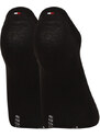 2PACK dámské ponožky Tommy Hilfiger extra nízké černé (383024001 200)