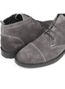 Ducavelli Masquerade Genuine Leather Anti-Slip Sole Daily Boots Gray