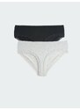 LC Waikiki Lace Detailed Hipster Panties 2-Pack