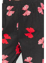 Trendyol Black 100% Cotton Ribbon Pattern Knitted Pajama Bottoms