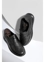 Ducavelli Lofor Genuine Leather Comfort Orthopedic Men's Casual Shoes, Dad Shoes, Orthopedic Shoes.