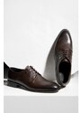 Ducavelli Taura Genuine Leather Men's Classic Shoes, Derby Classic Shoes, Lace-Up Classic Shoes.