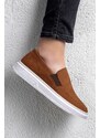 Ducavelli Menta Men's Genuine Leather Nubuck Sneakers, Loafers, Genuine Leather Sneakers, Men's Snakers.