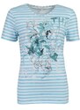 Dámské tričko HAJO D Shirt 605 lagune