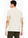 Pánské polo GARCIA mens polo ss 1855 cream melee