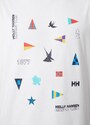 Pánské triko HELLY HANSEN SHORELINE T-SHIRT 2.0 001 WHITE