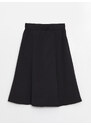 LC Waikiki Women's Elastic Waist Straight A-Line Skirt