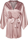 Trendyol Powder Belted Satin Woven Dressing Gown