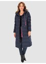 PERSO Woman's Coat BLH231010F Navy Blue